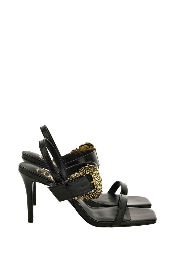 25FW 베르사체 샌들 79VA3S71 ZSC35899 Black - VERSACE