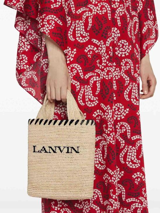 25SS 랑방 토트백 LW BGST01 RAF1 P256510 Beige - LANVIN