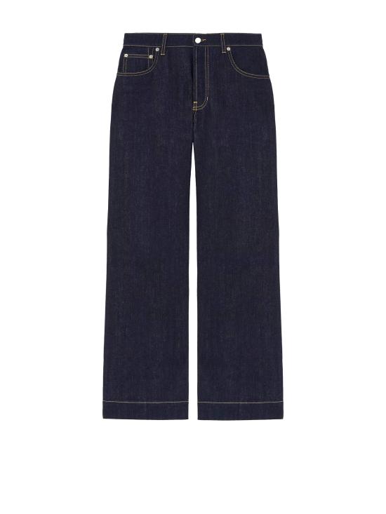 25FW 알렉산더 맥퀸 데님 팬츠 839142 QYAAB4244 Blue