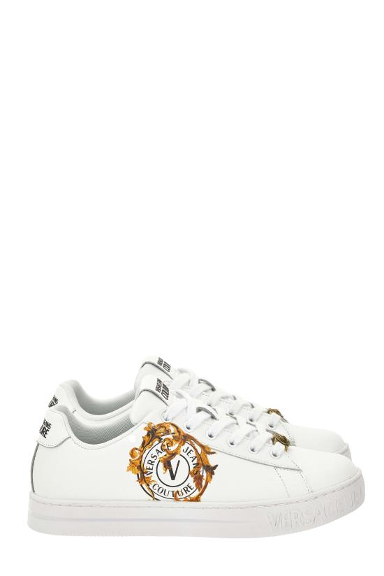 25FW 베르사체 스니커즈 79VA3SK3 ZPB24003 White - VERSACE