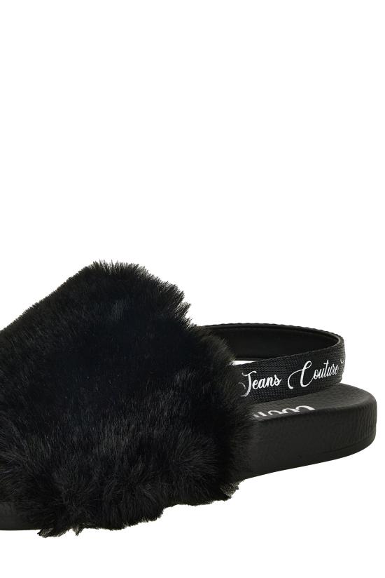 25FW 베르사체 뮬/슬리퍼 79VA3SQ6 ZS359899 Black - VERSACE