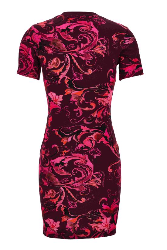 25FW 베르사체 반팔 티셔츠 79HAO939 JS504317 PURPLE - VERSACE