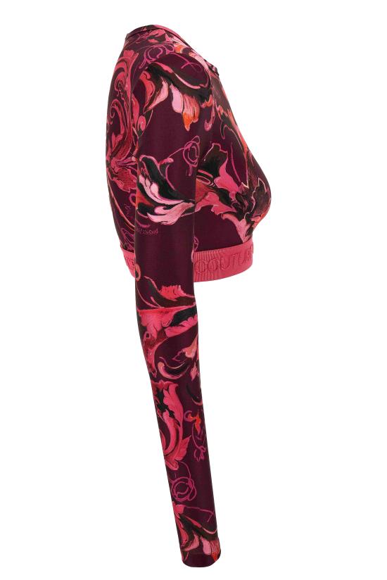 25FW 베르사체 반팔 티셔츠 79HAH218 JS501317 PURPLE - VERSACE