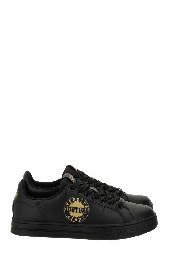 25FW 베르사체 스니커즈 79YA3SK1 ZPB03G89 Black - VERSACE