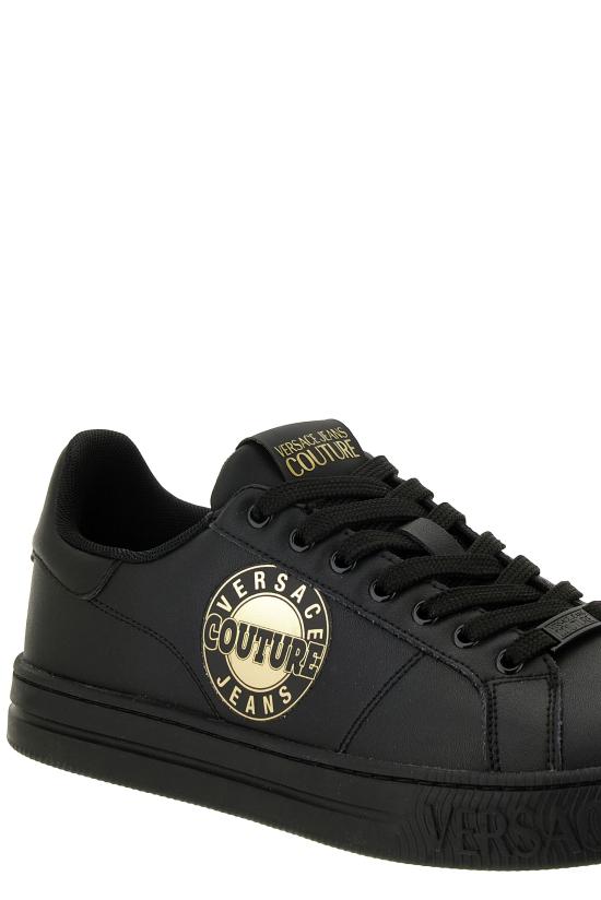 25FW 베르사체 스니커즈 79YA3SK1 ZPB03G89 Black - VERSACE