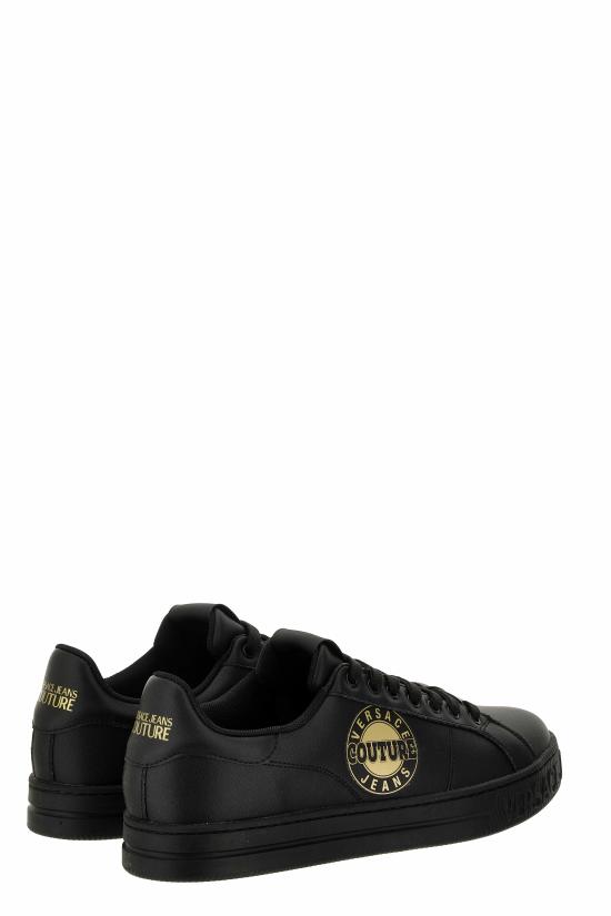 25FW 베르사체 스니커즈 79YA3SK1 ZPB03G89 Black - VERSACE