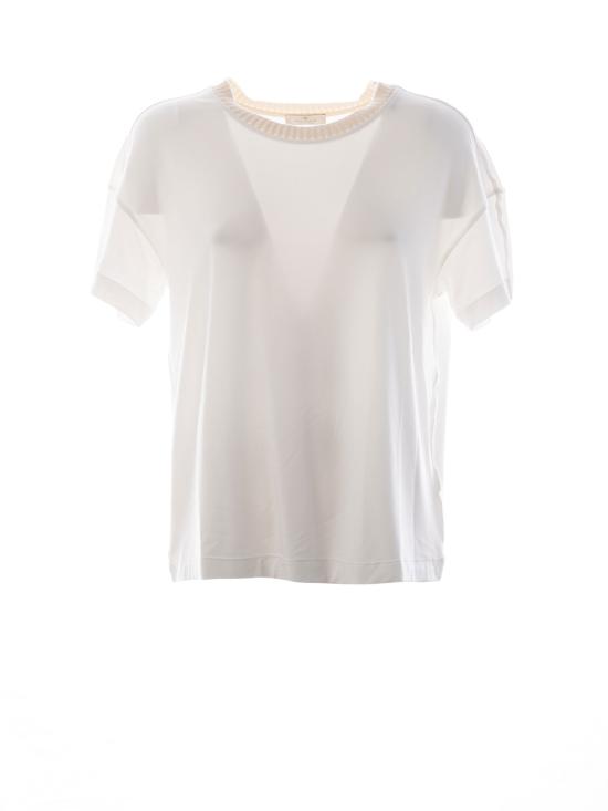  빠니깔레 반팔 티셔츠 D321601G COTONE205 BURRO