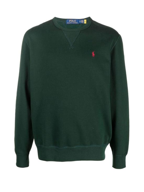  폴로 랄프로렌 포니 로고 자수 맨투맨 710766772021 SLEEVE KNITCOLLEGE GREEN Green