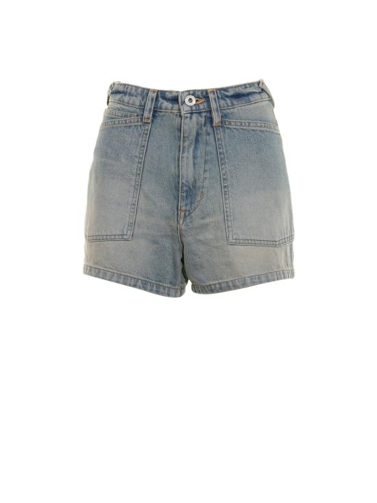  겐조 숏팬츠 FD52DS2246B3 DY STONE BL DIRTY BLUE DENIM