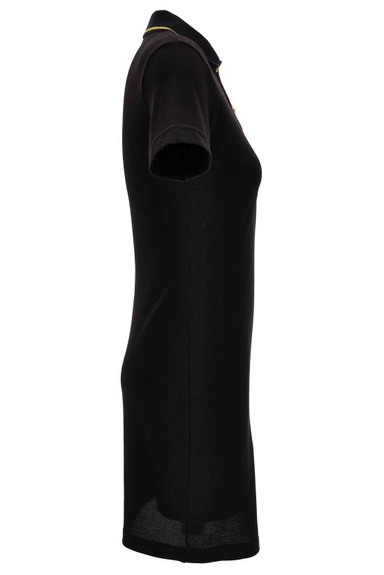 25FW 베르사체 미디 원피스 79HAOT01 CJ01TG89 Black - VERSACE