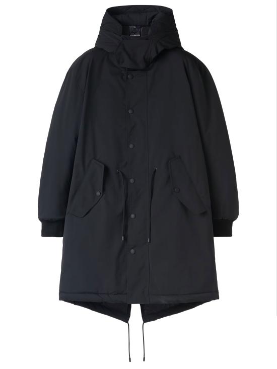  돈답 롱패딩 UJ846 PX0129 XXX999 Black