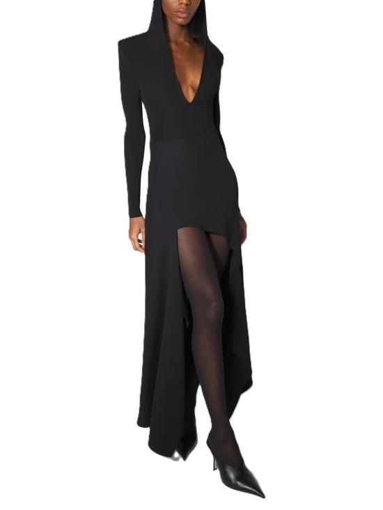 25FW 뮈글러 바디수트 티셔츠 25F3BO028560261999 Black