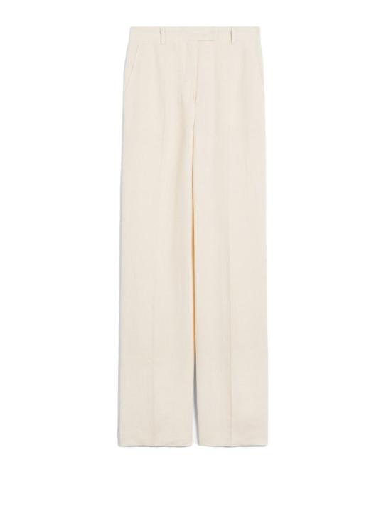 25SS 막스마라 스튜디오 스트레이트 팬츠 2516131032600 CORDOVA001 BURRO