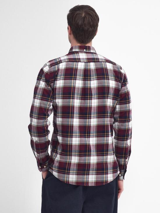  바버 긴팔 셔츠 MSH4995 RE94 MERLOT - BARBOUR