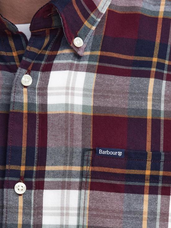  바버 긴팔 셔츠 MSH4995 RE94 MERLOT - BARBOUR