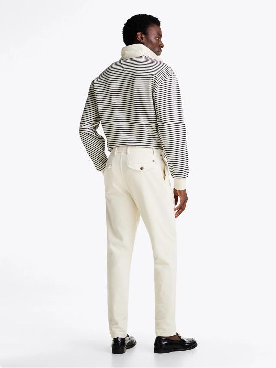  타미힐피거 스트레이트 팬츠 MW0MW36693 YBI IVORY - TOMMY HILFIGER