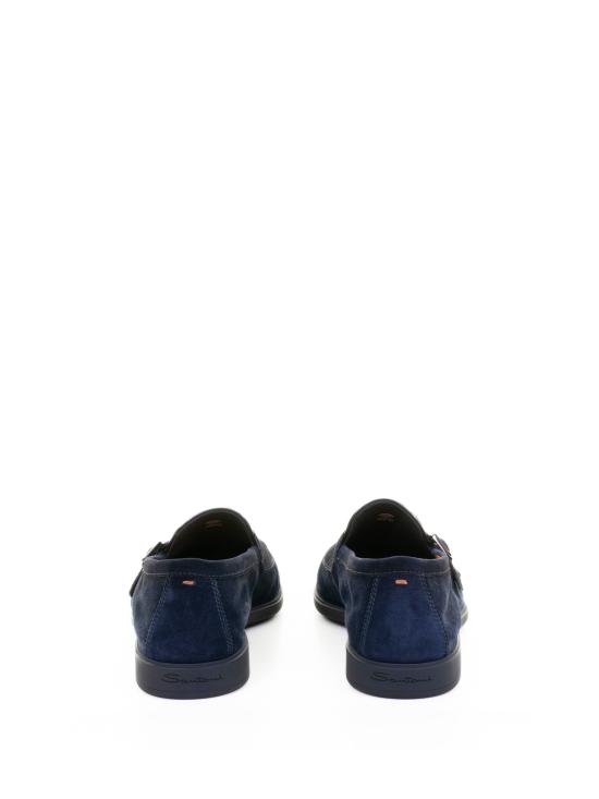 25SS 산토니 로퍼 MGAR19006 OOTSEAAU60 Blue - SANTONI