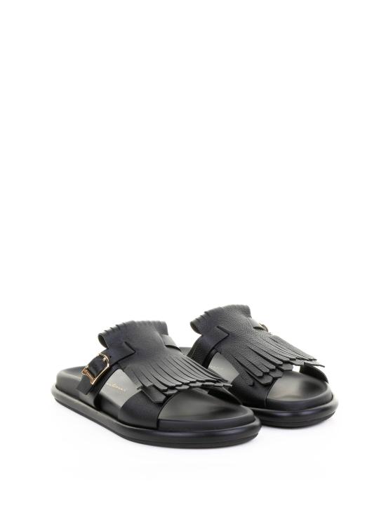 25SS 산토니 샌들 WHA71446 GOMTEAYN01 BLACK - SANTONI