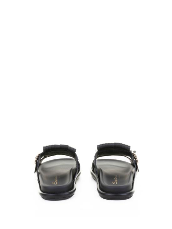 25SS 산토니 샌들 WHA71446 GOMTEAYN01 BLACK - SANTONI