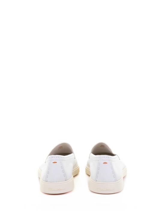 25SS 산토니 로퍼 WUYA71436 TISSWKAI48 White - SANTONI