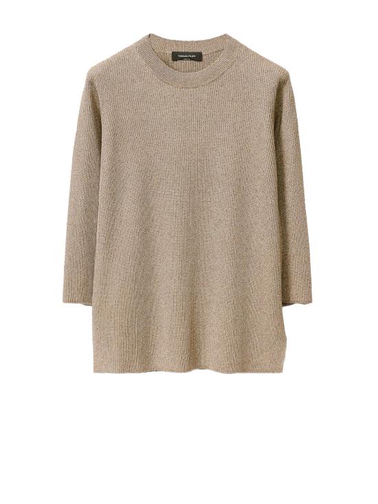 25SS 파비아나 필리피 루렉스 디테일 스웨터 MAD275F494 L4528195 ARGILLA