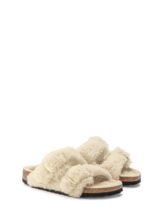  버켄스탁 샌들 1023130 SHEARLING TEDDYEGGSHELL - BIRKENSTOCK
