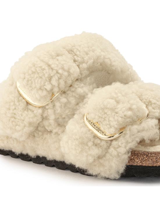  버켄스탁 샌들 1023130 SHEARLING TEDDYEGGSHELL - BIRKENSTOCK