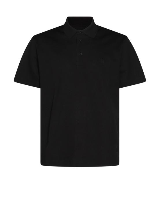  지방시 폴로 티셔츠 BM71KR3YCD 001 Black