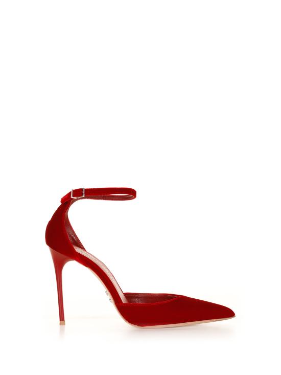  세르지오 레반테시 힐/펌프스 LANY 22 VELLUTOROSSO Red