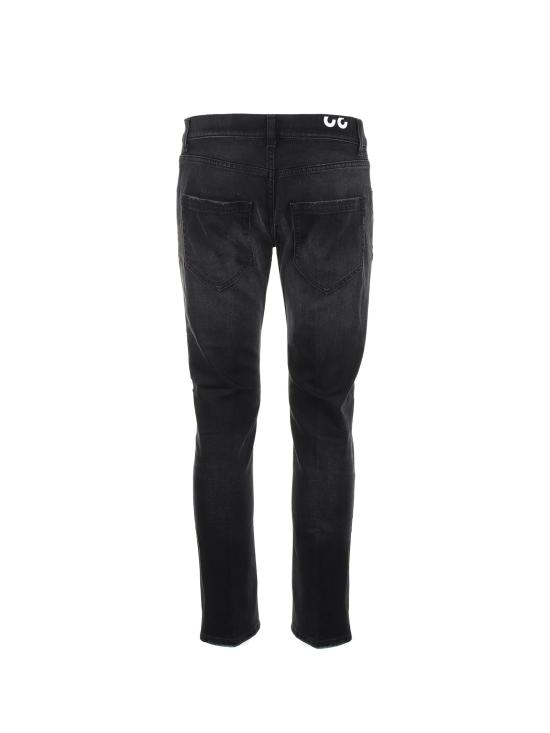  돈답 스트레이트 팬츠 UP168 DS0255999 Black - DONDUP