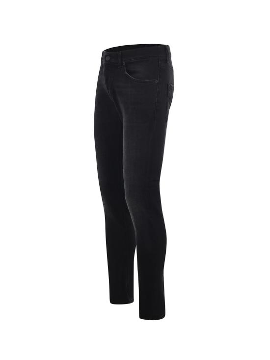  돈답 스트레이트 팬츠 UP168 DS0255999 Black - DONDUP