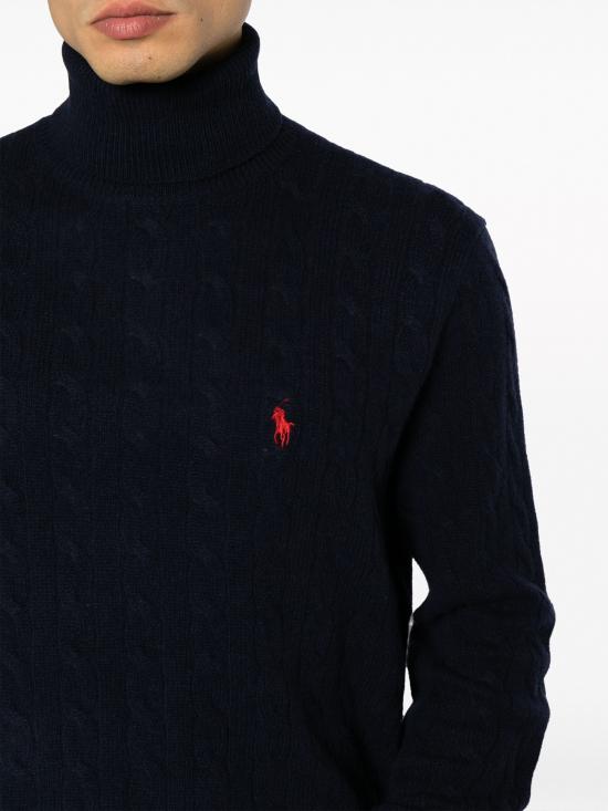 24FW 폴로 랄프로렌 터틀넥 710 876836 005 HUNTER NAVY - POLO RALPH LAUREN