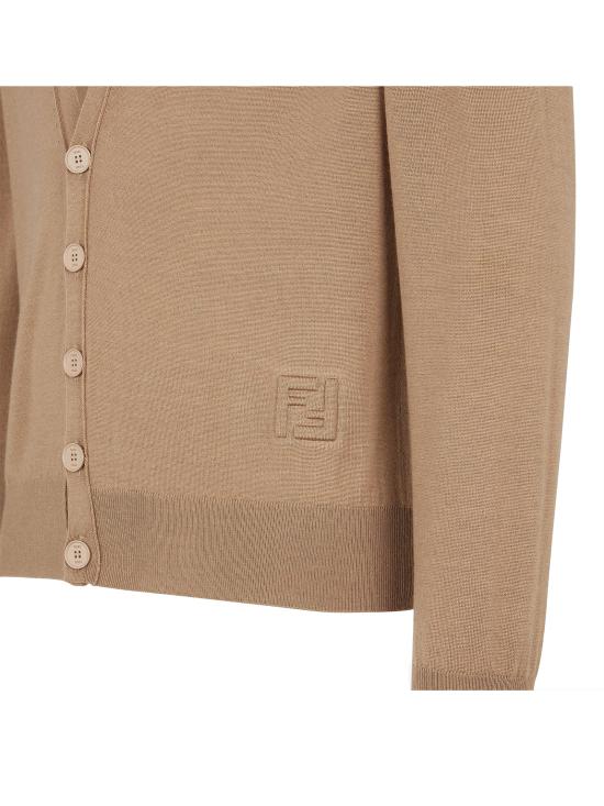  펜디 가디건 FZC491 AR88F0TZ8 Brown - FENDI