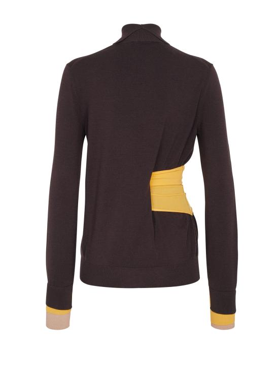 24FW 펜디 터틀넥 FZXC43 ASJGF0AU3 AUBERGINE - FENDI