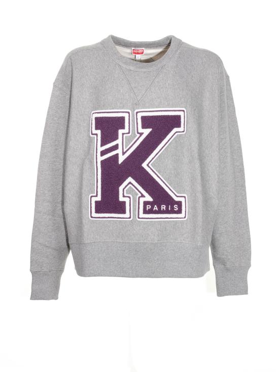  겐조 VARSITY 바시티 가디건 FD55SW4944MB Grey