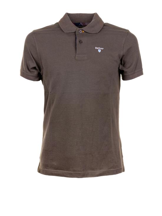 25SS 바버 폴로 티셔츠 MML0012 MMLOL51 DARK OLIVE