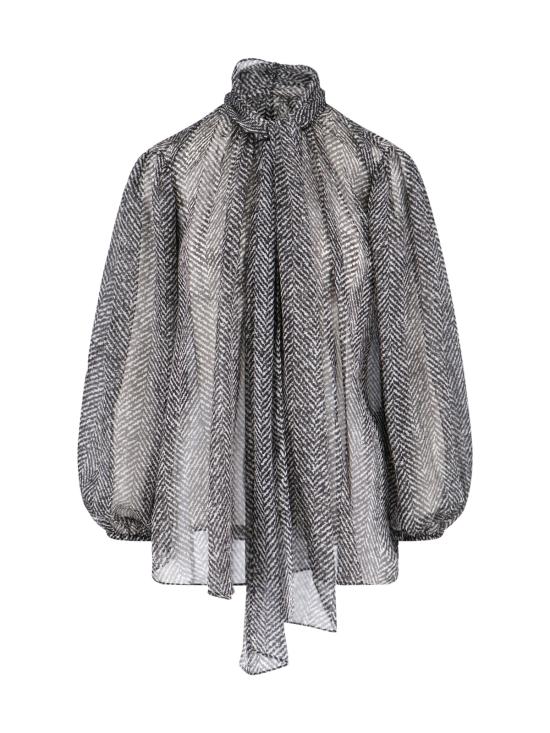 25FW 돌체앤가바나 블라우스 F5R62T IS1ZN HH5QS Black