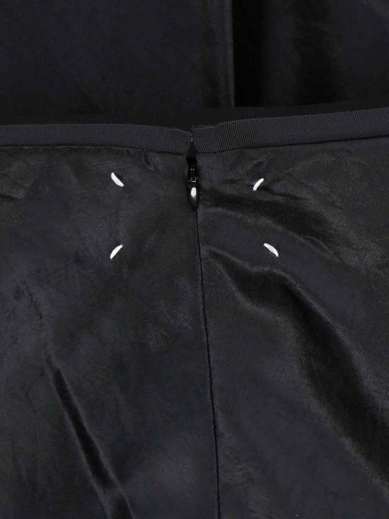 25FW 마르지엘라 미디 스커트 S29MA0512 M35586 900 Black - MAISON MARGIELA