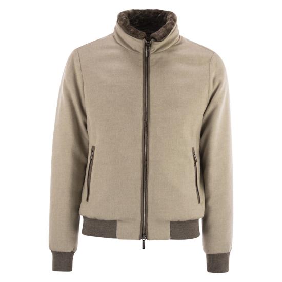 25FW 무레르 봄버 자켓 MOUBO100097 LIGHT BEIGE