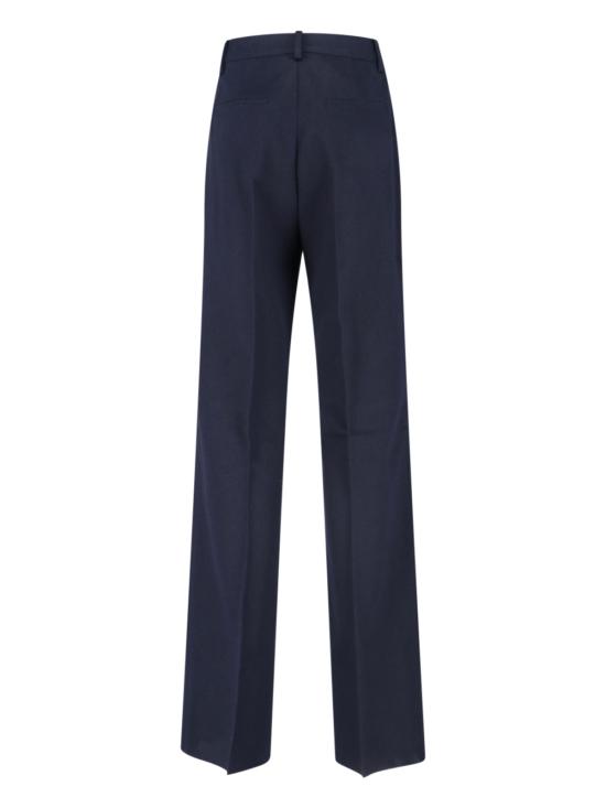 25FW 막스마라 스트레이트 팬츠 2521136072600 005 Blue - MAX MARA