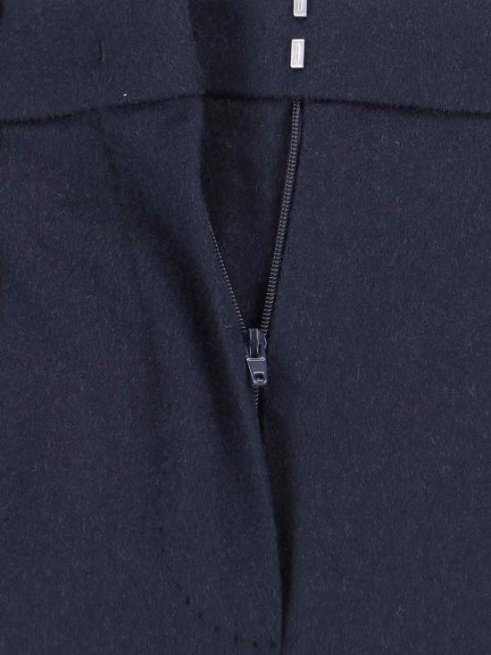 25FW 막스마라 스트레이트 팬츠 2521136072600 005 Blue - MAX MARA