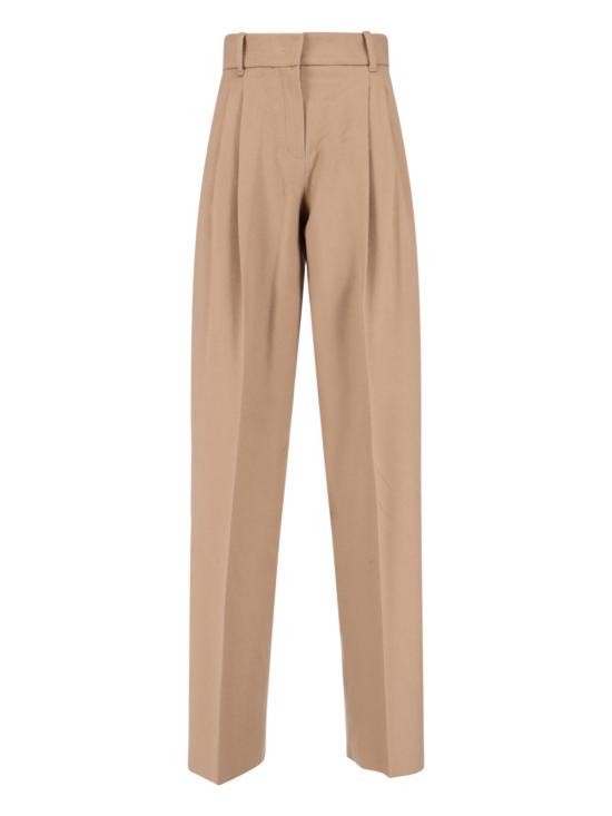 25FW 막스마라 스트레이트 팬츠 2526136042600 001 Brown