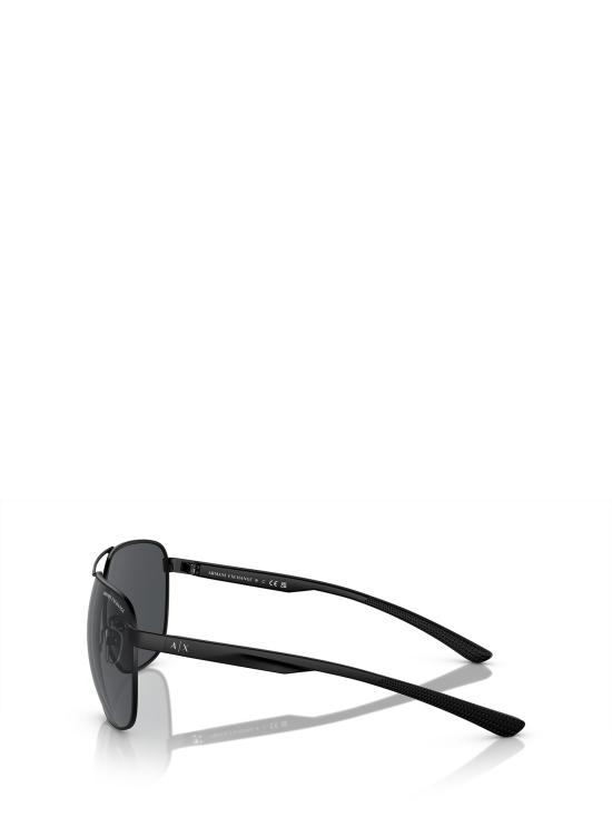 26FW 알마니 에비에이터 선글라스 AX2047S 600087 MATTE BLACK - ARMANI