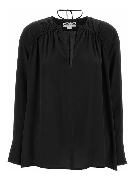 25SS 빅토리아 베컴 블라우스 1125WSH006014A Black