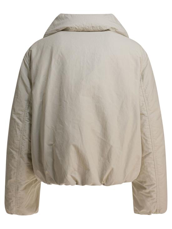 25FW 르메르 숏 푸퍼 블루종 OW1151LF1019WH050 White - LEMAIRE