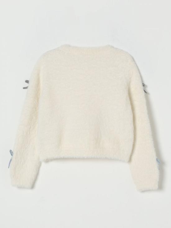 25FW [키즈] 리우조 풀오버 KF5053MA94O M9987 White - LIU JO