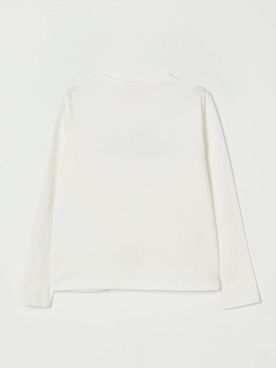 25FW [키즈] 리우조 티셔츠 GF5043J0088 10602 White - LIU JO