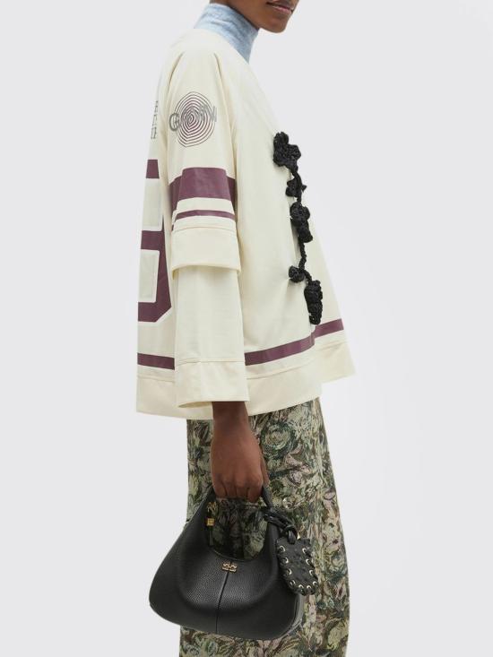 25FW 가니 토트백 A6976 099 Black - GANNI