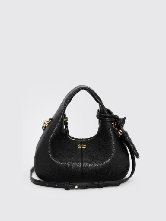 25FW 가니 토트백 A6976 099 Black