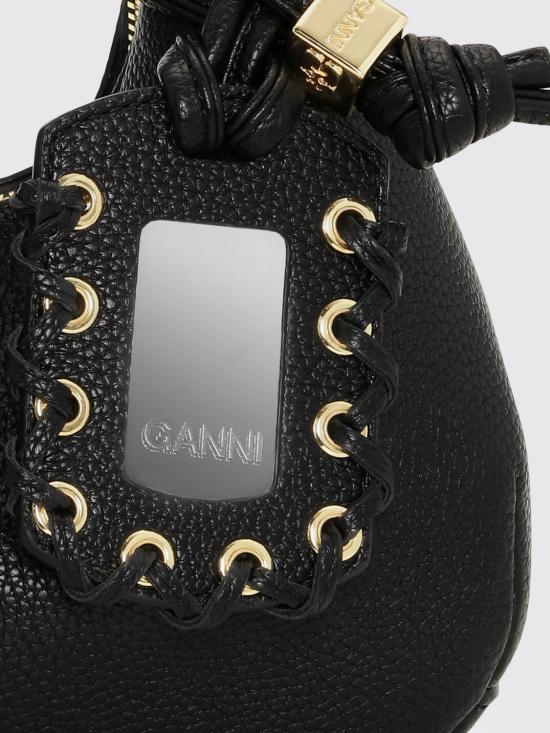 25FW 가니 토트백 A6976 099 Black - GANNI